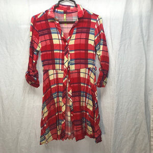 Plaid Si Style Dress sz S